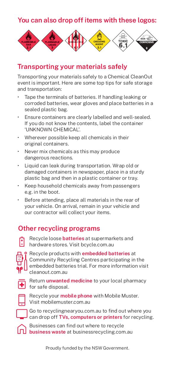 Chemical Clean Out NSW 4